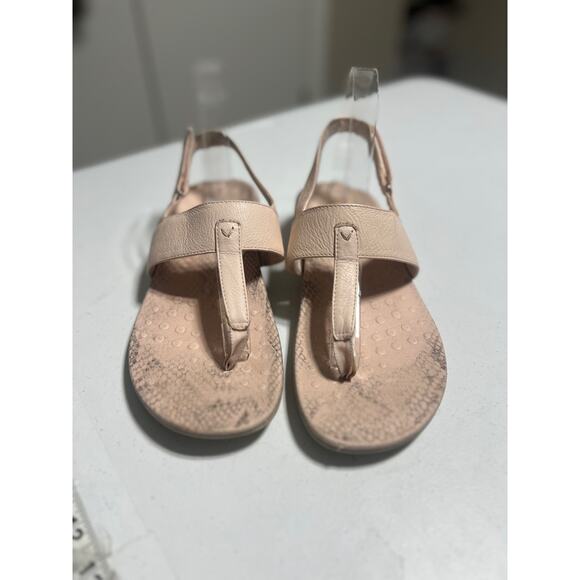 Vionic Tala Pink T Strap Sandal 8 - Picture 2 of 7